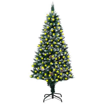 Christmas Tree Green and white PVC, steel Large