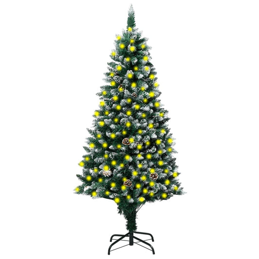 Christmas Tree Green and white PVC, steel Large