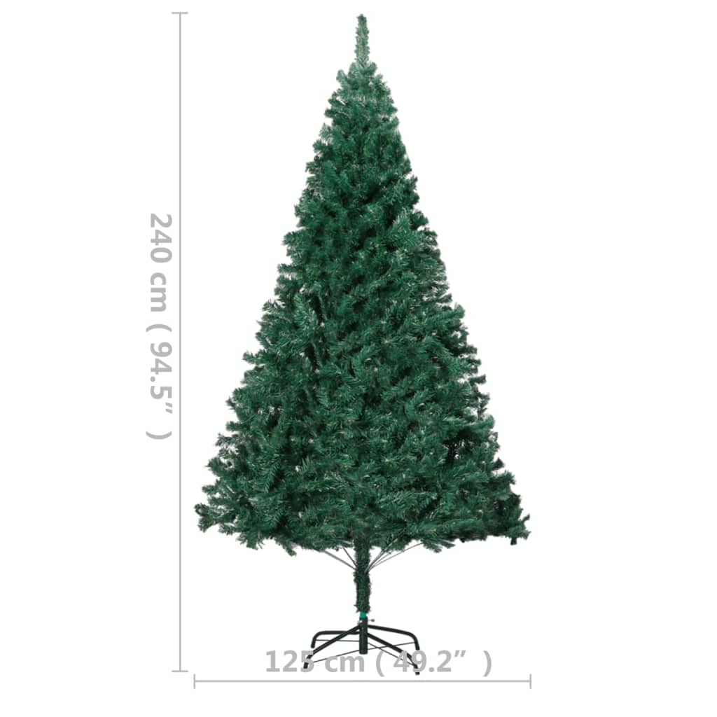 Artificial Christmas Tree Green PVC, steel Large