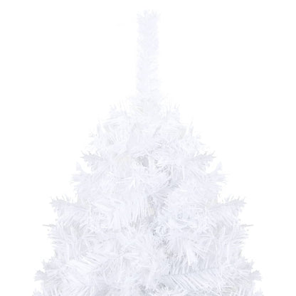 Artificial Christmas Tree White PVC, Steel Large