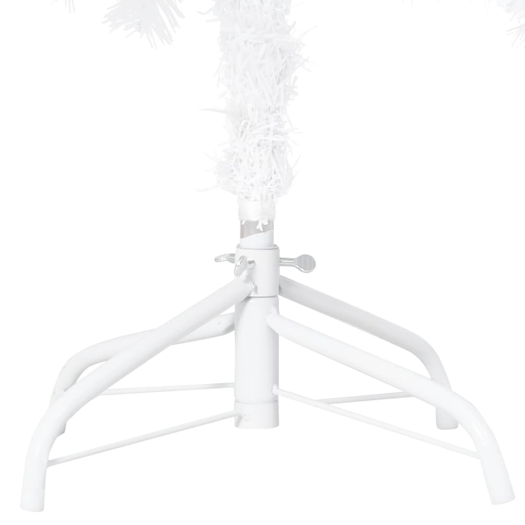 Artificial Christmas Tree White PVC, Steel Large