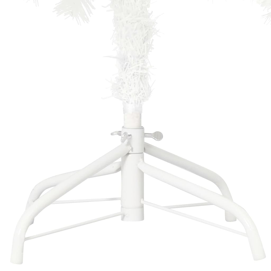 Artificial Pre-lit Christmas Tree White 47.2"