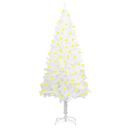 Artificial Pre-lit Christmas Tree White 59.1"