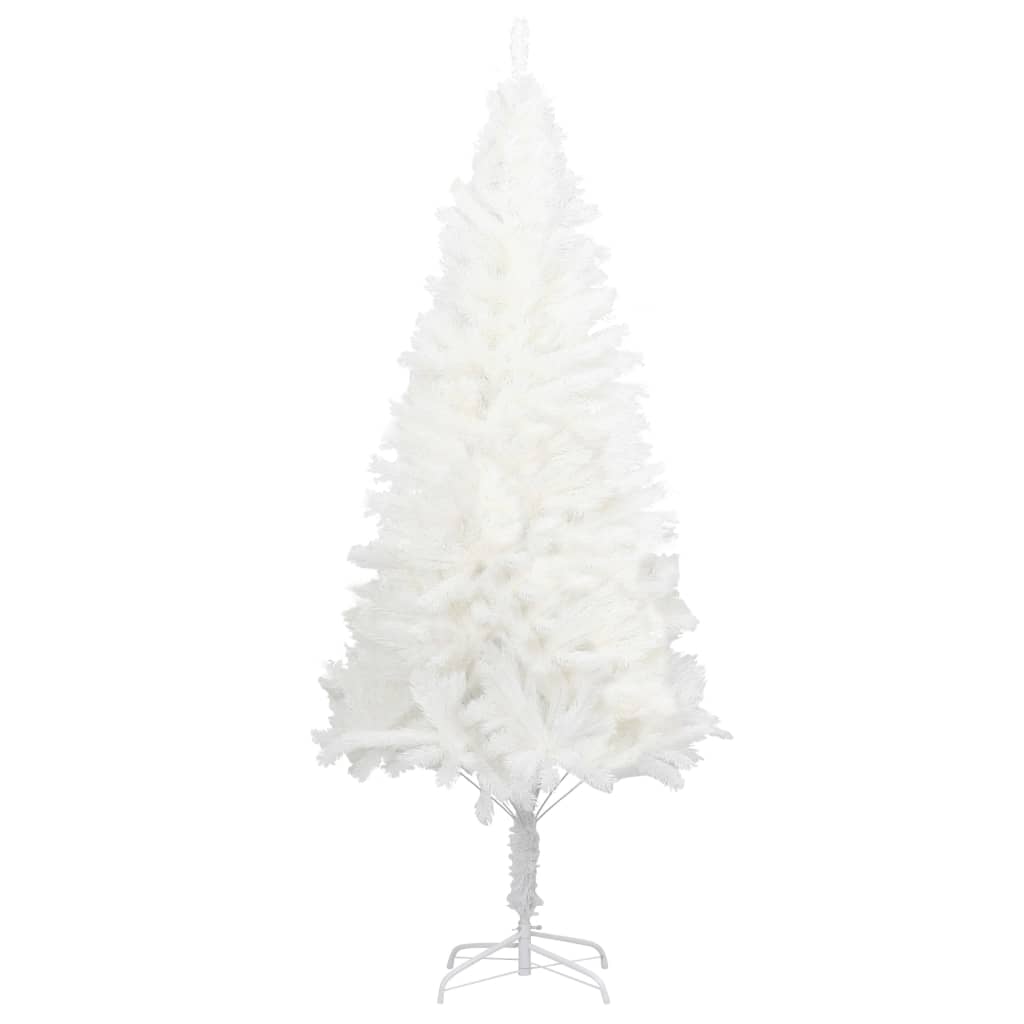 Artificial Pre-lit Christmas Tree White 59.1"