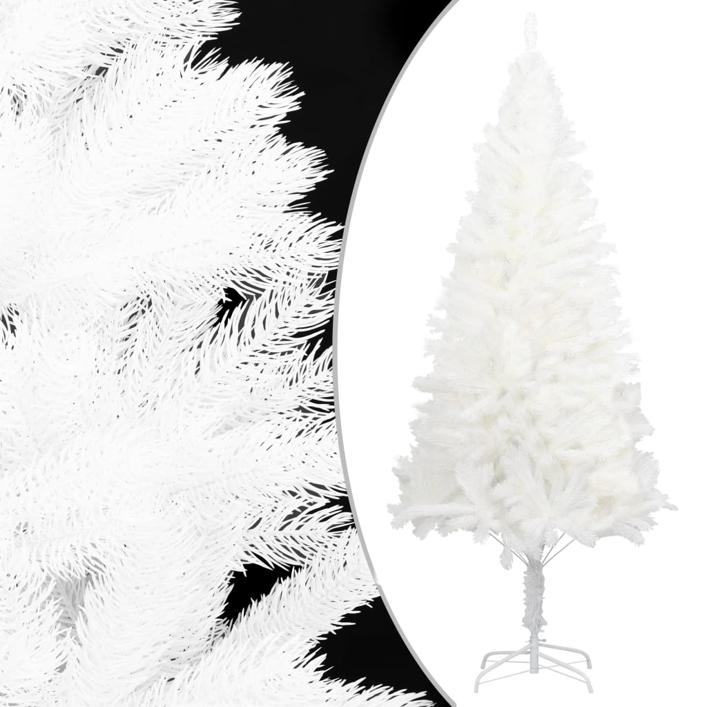 Artificial Pre-lit Christmas Tree White 94.5"
