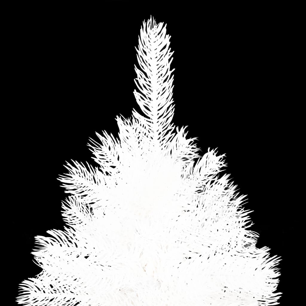 Artificial Pre-lit Christmas Tree White 94.5"