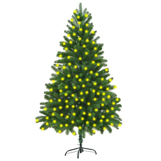 Christmas Tree Green Polyethylene, Steel Large Height-Adjustable