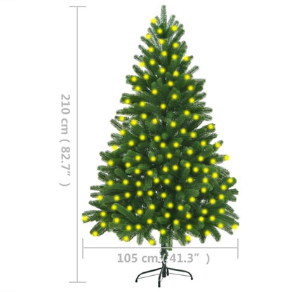 Christmas Tree Green Polyethylene, Steel Large Height-Adjustable