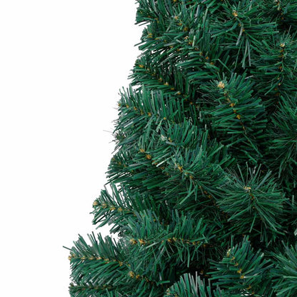 Artificial Half Christmas Tree Green PVC 59 in