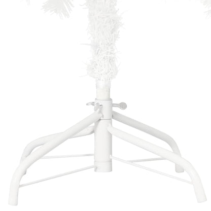 Artificial Pre-lit Christmas Tree with Ball Set White 94.5"