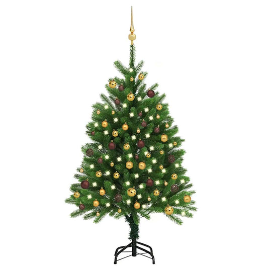 Christmas Tree Green Polyethylene 4 ft Artificial Christmas Tree