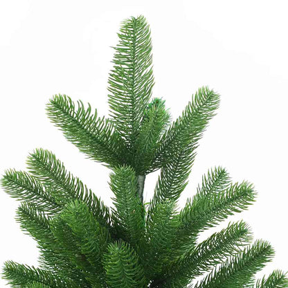 Artificial Pre-lit Christmas Tree with Ball Set 70.9" Green