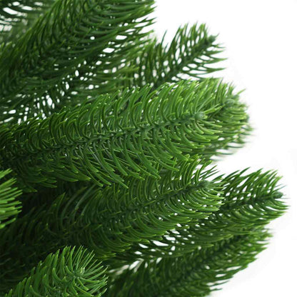 Artificial Pre-lit Christmas Tree with Ball Set 70.9" Green