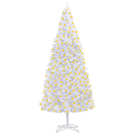 Artificial Pre-lit Christmas Tree 157.5" White