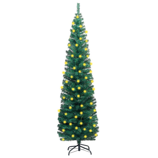 Artificial Christmas Tree Green PVC, steel 70.9 in