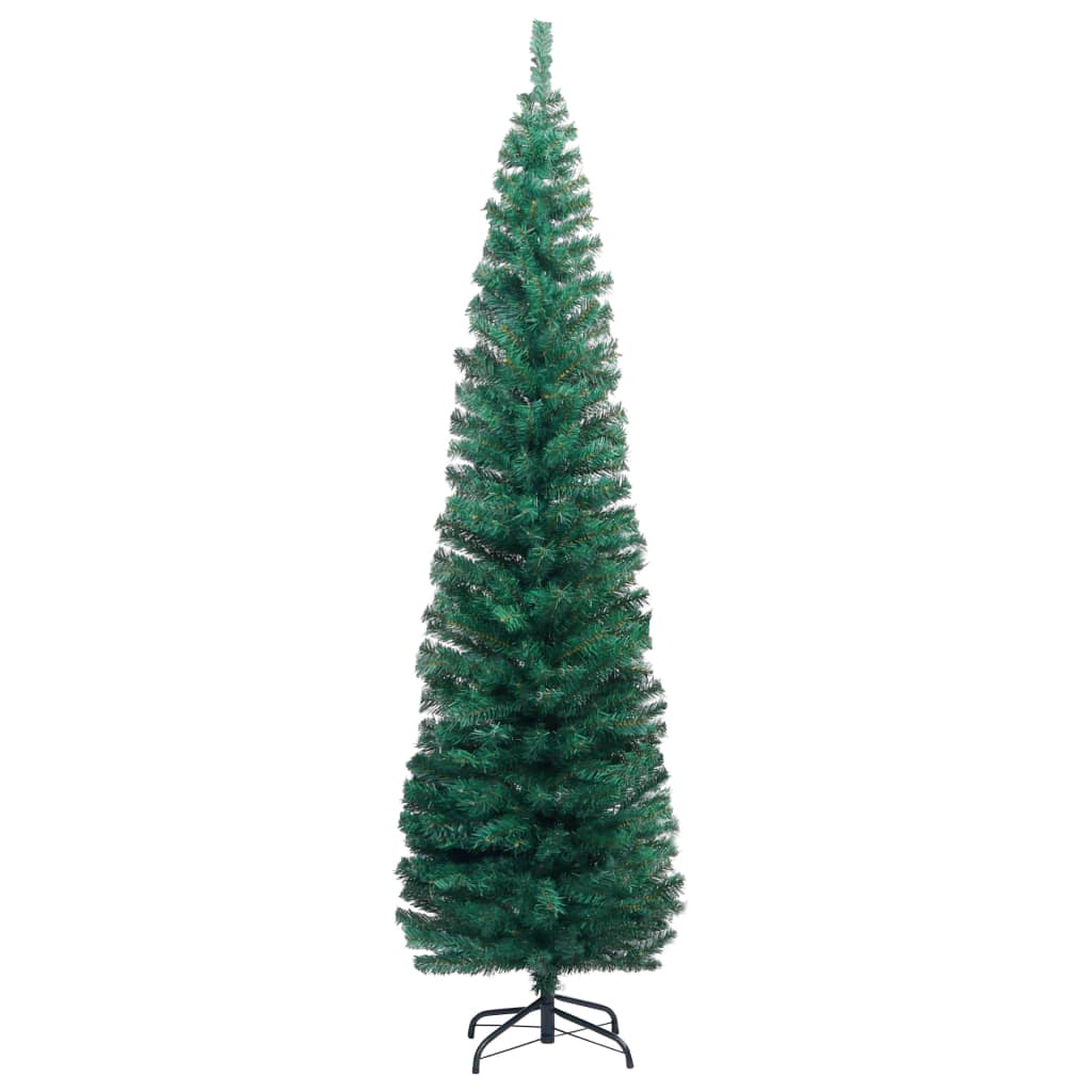 Artificial Christmas Tree Green PVC, steel 70.9 in