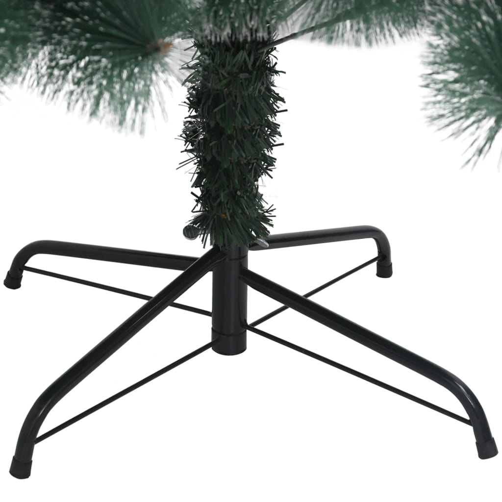 Artificial Christmas Tree Green with white tips PET, steel