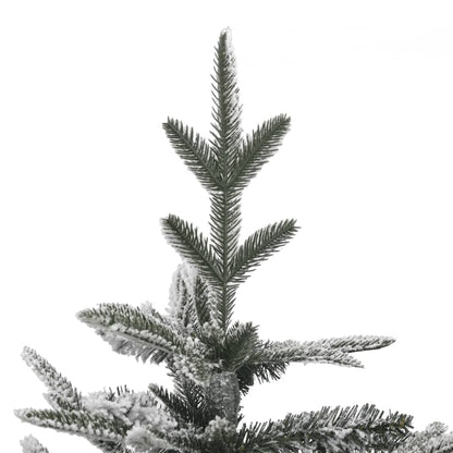 Artificial Christmas Tree Green with White Snow Flock