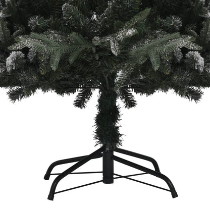 Artificial Christmas Tree Green with flocked white snow