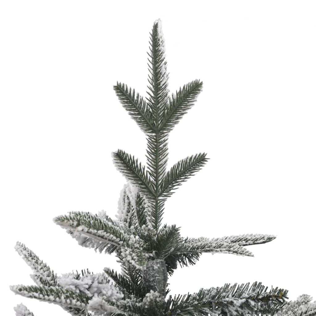 Artificial Christmas Tree Green, White PVC, PE, Steel Large