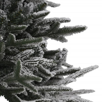 Artificial Christmas Tree Green, White PVC, PE, Steel Large