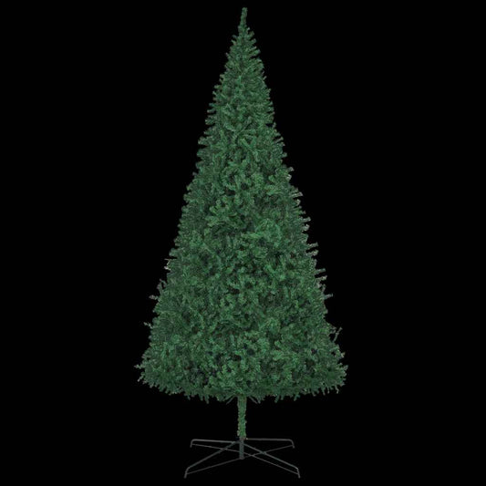 Artificial Pre-lit Christmas Tree with Ball Set LEDs 157.5" Green