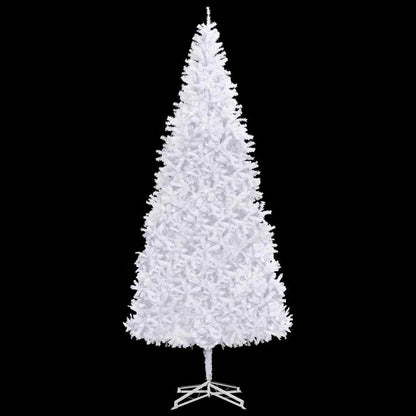 Artificial Pre-lit Christmas Tree with Ball Set 196.9" White