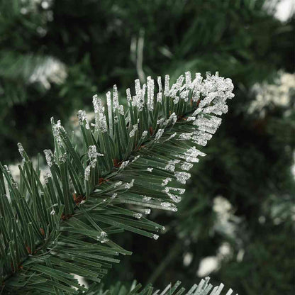 Christmas Tree Green and White PVC, Iron, Plastic Large