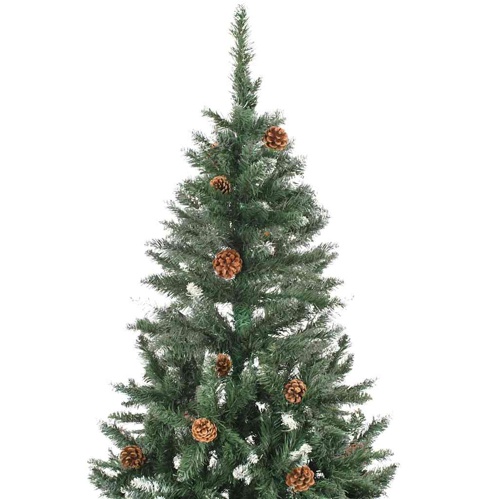 Christmas Tree Green and White PVC, Iron, Plastic Large