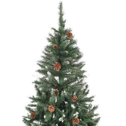 Christmas Tree Green and White PVC, Iron, Plastic Large