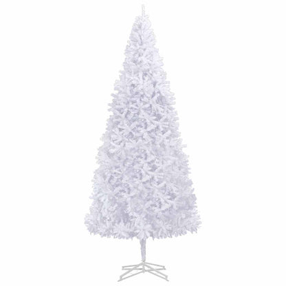 Artificial Pre-lit Christmas Tree with Ball Set 196.9" White
