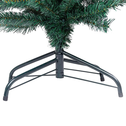 Artificial Christmas Tree Green PVC Slim Collapsible