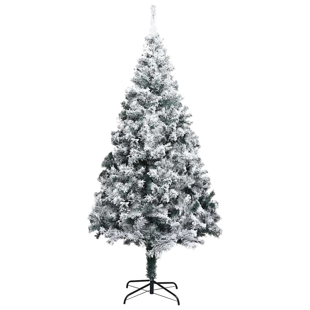 Artificial Pre-lit Christmas Tree with Ball Set Green 82.7" PVC