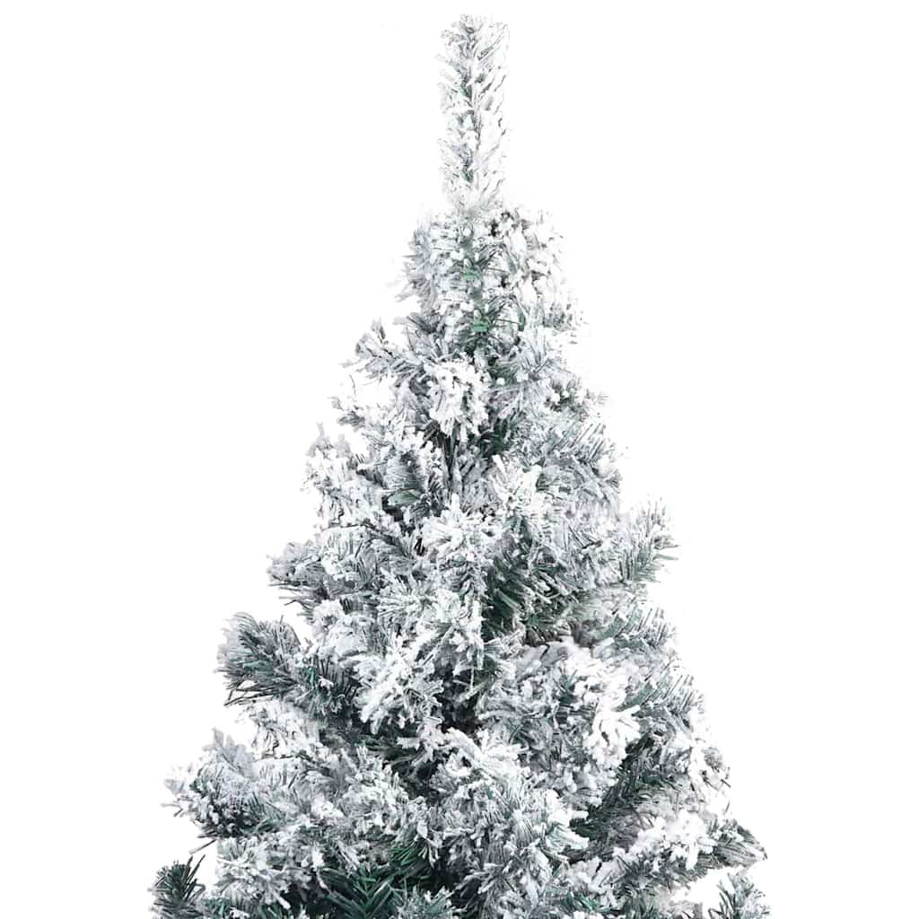 Artificial Pre-lit Christmas Tree with Ball Set Green 82.7" PVC