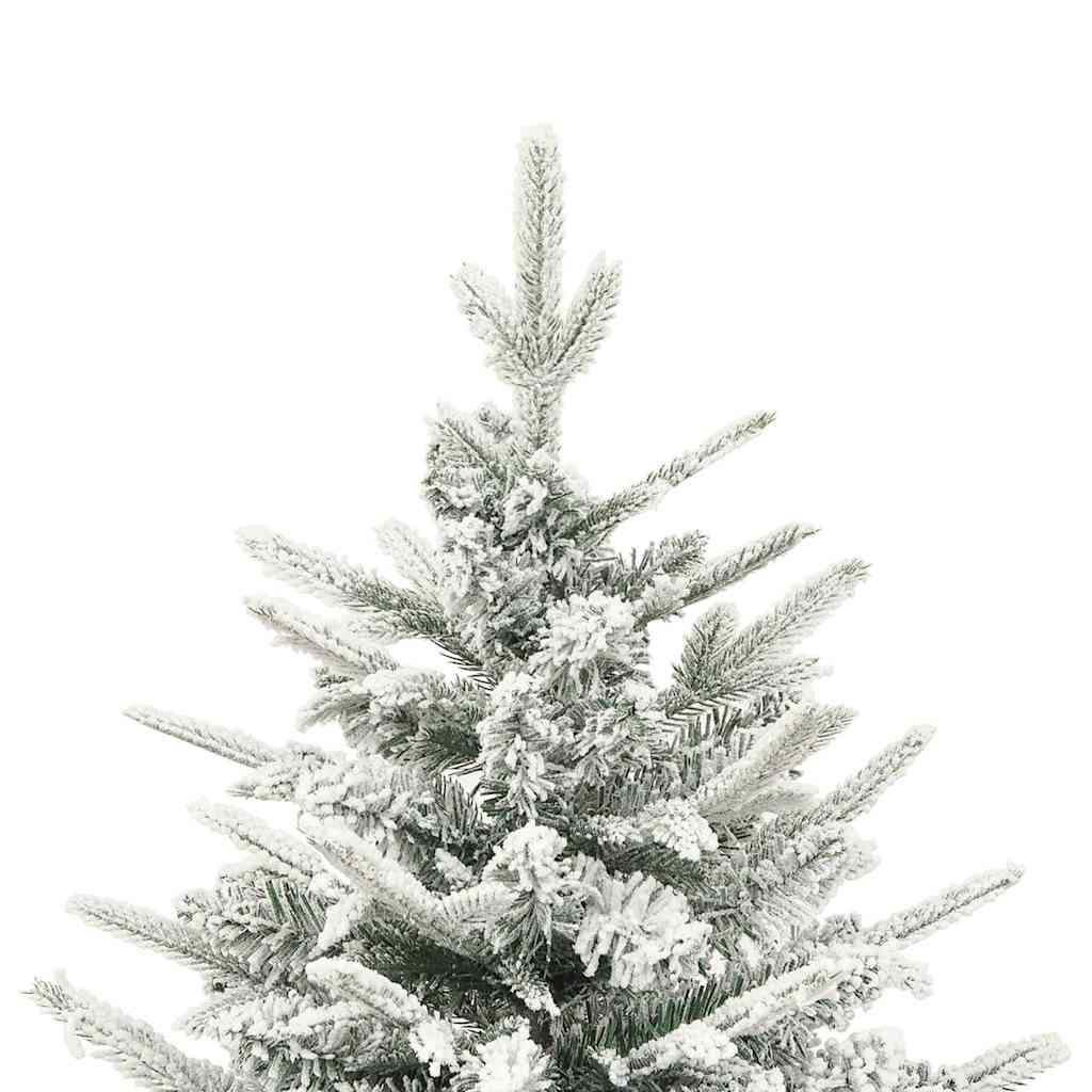 Artificial Christmas Tree Green, white PVC, PE, Steel Medium