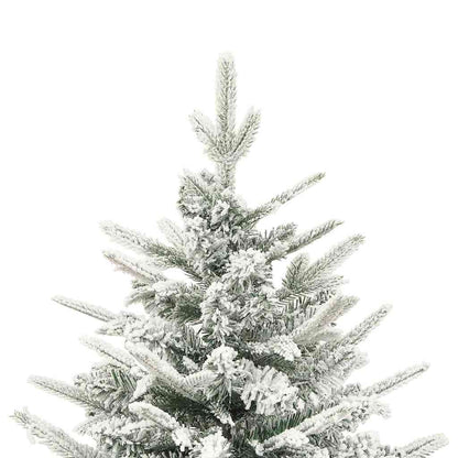 Artificial Christmas Tree Green, white PVC, PE, Steel Medium