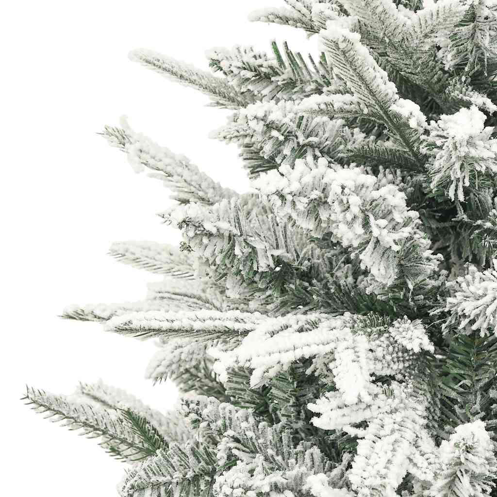 Artificial Christmas Tree Green, white PVC, PE, Steel Medium