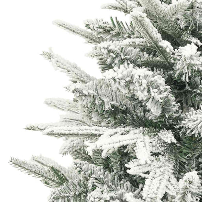 Artificial Christmas Tree Green, white PVC, PE, Steel Medium