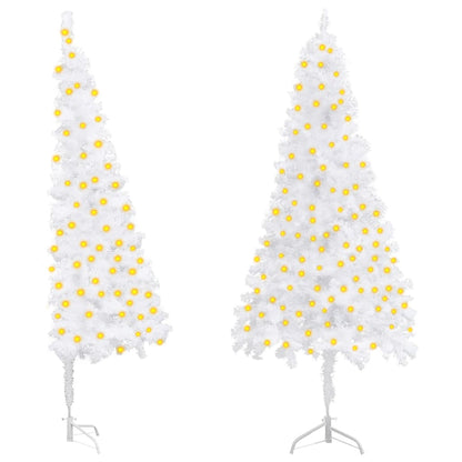 Artificial Christmas Tree White PVC, steel Medium