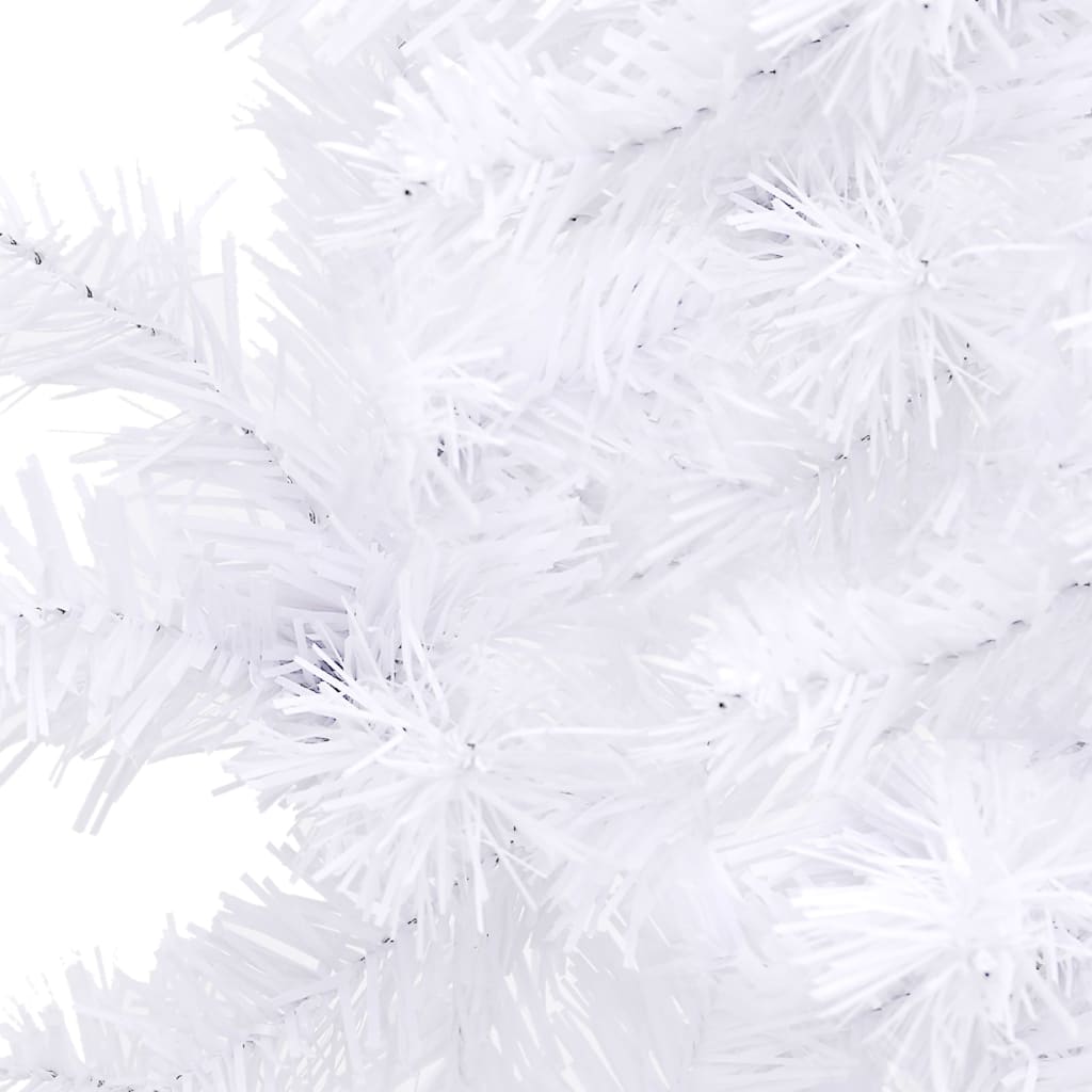 Artificial Christmas Tree White PVC, steel Medium