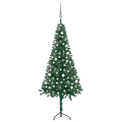 Artificial Christmas Tree Green PVC, Steel 5.9 ft tall