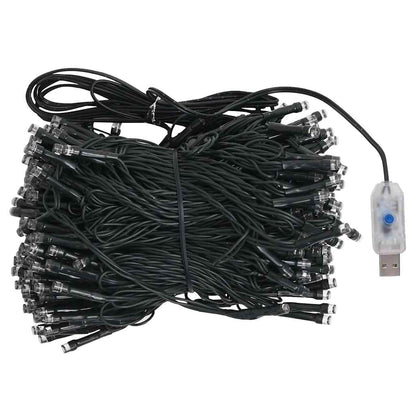 Upside-down Artificial Pre-lit Christmas Tree with Ball Set 47.2"