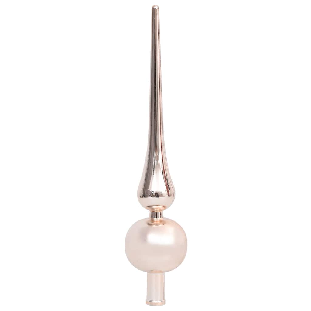 Upside-down Artificial Pre-lit Christmas Tree with Ball Set 47.2"