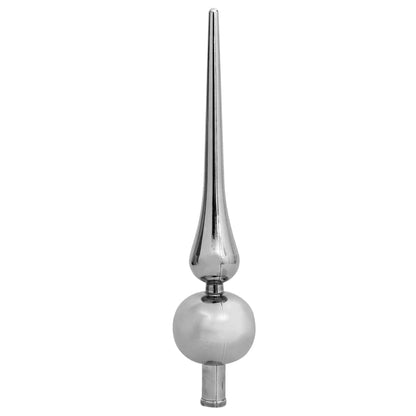 Upside-down Artificial Pre-lit Christmas Tree with Ball Set 82.7"