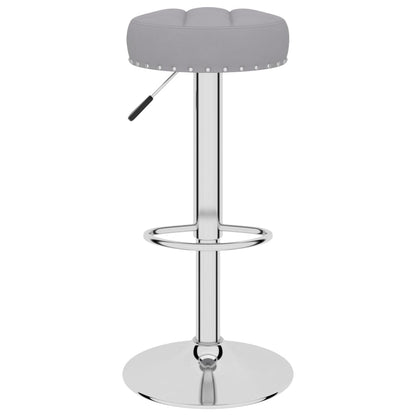 Bar Stool Set of 2 Grey