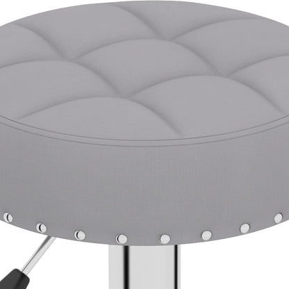 Bar Stool Set of 2 Grey