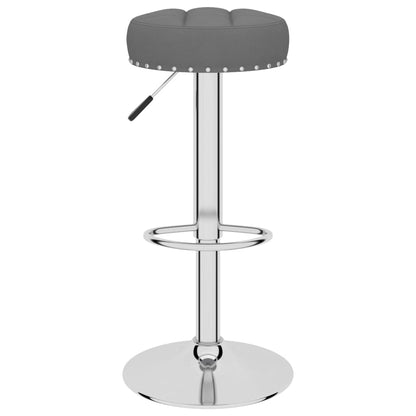 Bar Stool Set of 2 Dark grey