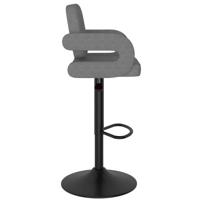 Bar Stool Set of 2 Light grey