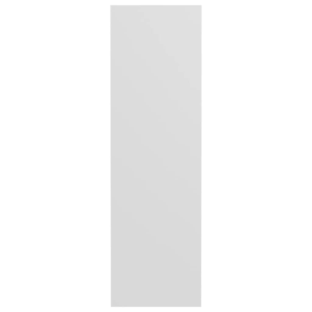 Wall Shoe Cabinets 2 pcs White 23.6"x7.1"x23.6" Engineered Wood