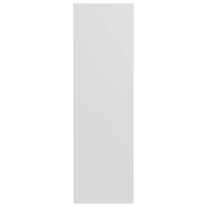 Wall Shoe Cabinets 2 pcs White 23.6"x7.1"x23.6" Engineered Wood